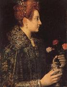 Sofonisba Anguissola A Young Lady in Profile oil painting artist
